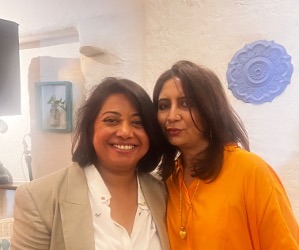 Guests at Nair on Fire