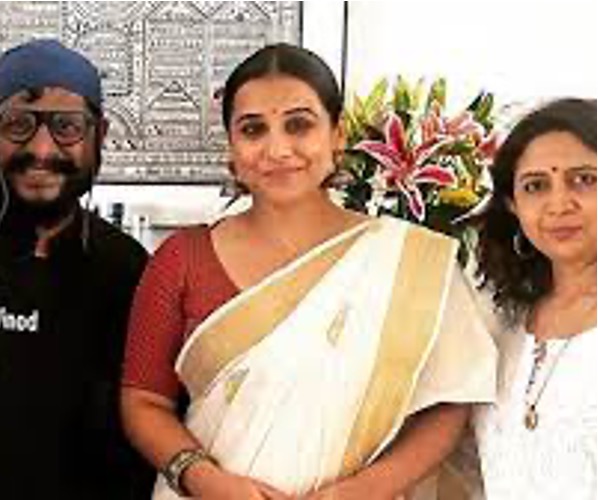 Vidya Balan with the founders