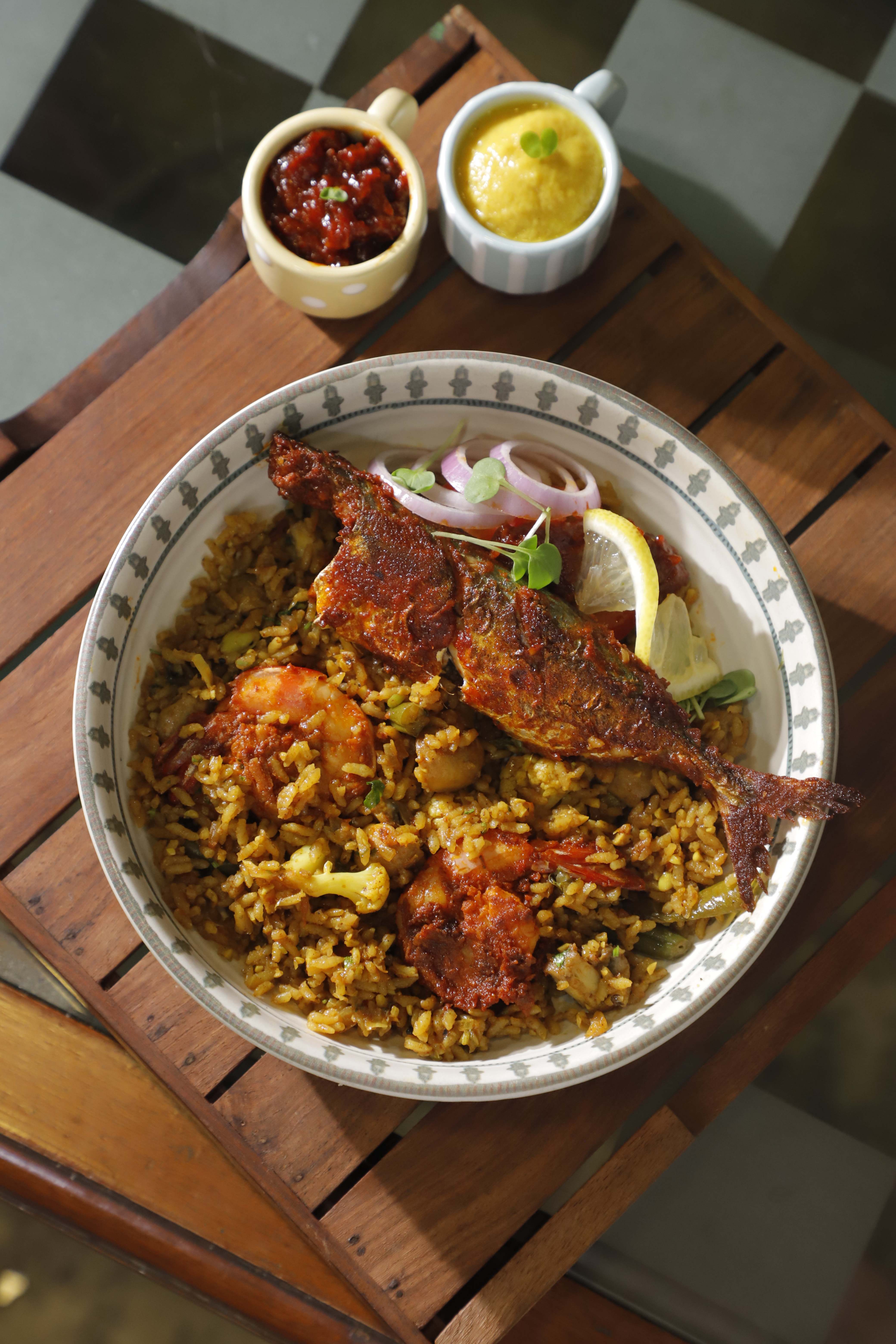 Signature Kerala dishes from Nair on Fire